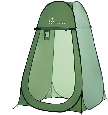 WolfWise Pop Up Privacy Tent for Camping and Beach