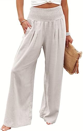 Flattering High Waisted Wide Leg Pants: The Perfect Addition to Your Wardrobe