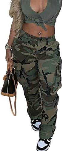 Stand out in stylish Cargo Camo Pants!