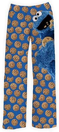 Cute and Comfy: Cookie Monster Pajama Pants for a Cozy Night!