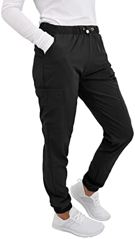 Stay comfortable and stylish in Jogger Scrub Pants!