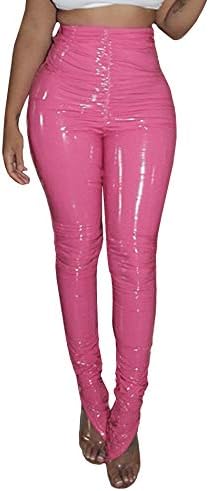 Pink Leather Pants