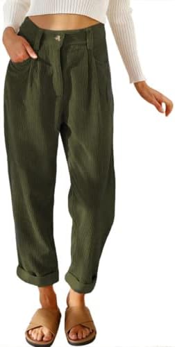 Green Corduroy Pants