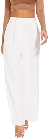 Wide Leg White Pants