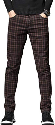 Men Plaid Pants