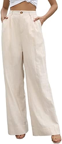 Linen Wide Leg Pants