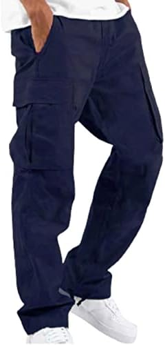 Blue Cargo Pants