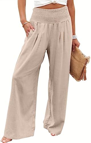 Linen Wide Leg Pants