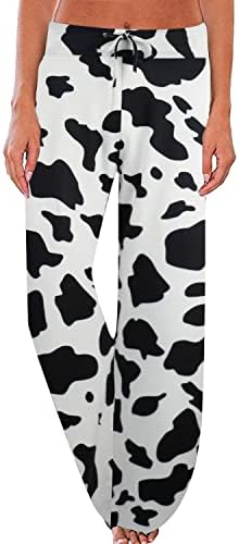 Cow Print Pants