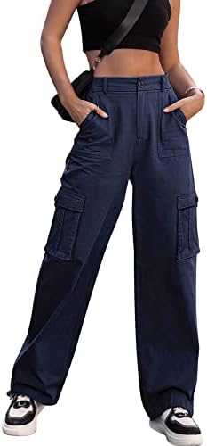 Blue Cargo Pants