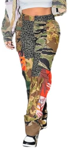 Camo Cargo Pants Women