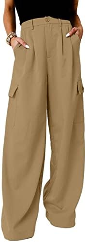 High Waisted Cargo Pants