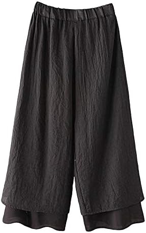 Linen Wide Leg Pants