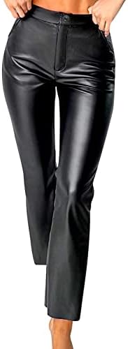 Stylish Faux Leather Pants for Women – Rock the Trend with Confidence!