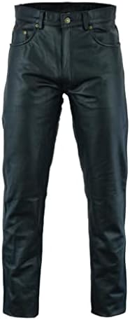 Stylish & Sleek: Men’s Leather Pants for the Ultimate Fashion Statement!