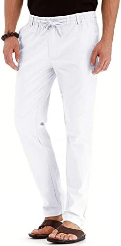 Get Ready for Summer with Stylish Men’s White Pants!