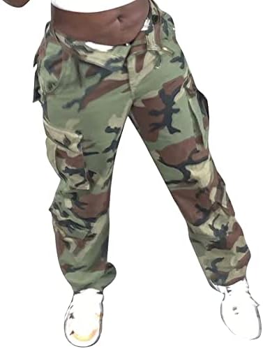 Camo Cargo Pants Women