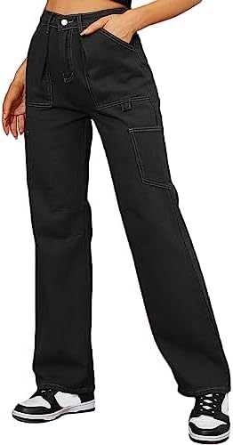 High Waisted Cargo Pants