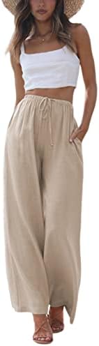 Linen Wide Leg Pants