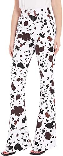 Cow Print Pants