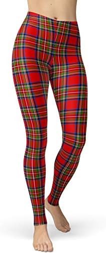 Red Plaid Pants