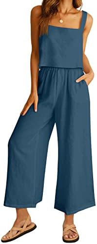 Wide Leg Cropped Pants