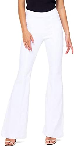 White Flare Pants