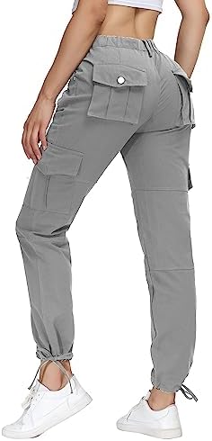 High Waisted Cargo Pants