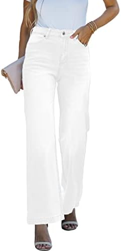 Wide Leg White Pants