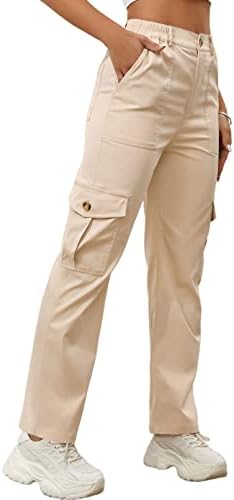 High Waisted Cargo Pants